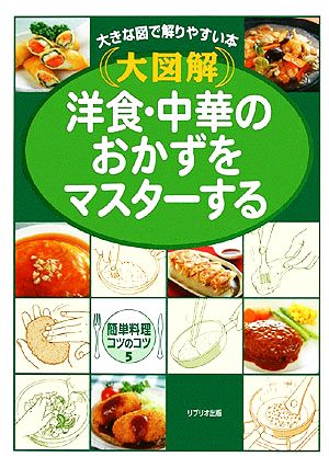 簡単料理コツのコツ(5)洋食・中華のおかずをマスターする大図解 大きな図で解りやすい本