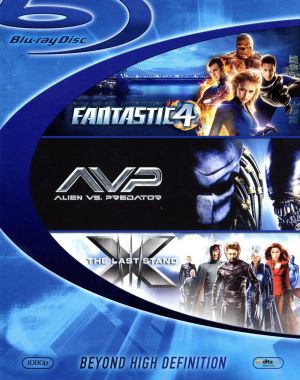 ファンタスティック・フォー 超能力ユニット/X-MEN:ファイナル ディシジョン/エイリアンVS.プレデター スターターBOX(Blu-ray Disc)