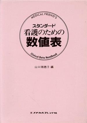 スタンダード看護のための数値表