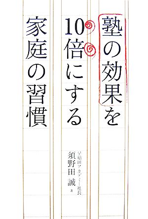 塾の効果を10倍にする家庭の習慣