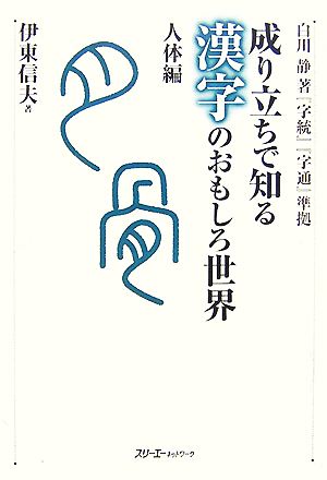 成り立ちで知る漢字のおもしろ世界 人体編白川静著『字統』『字通』準拠