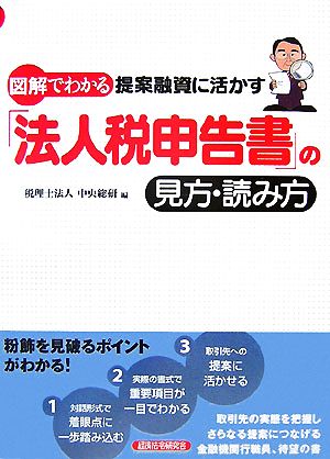 図解でわかる 提案融資に活かす「法人税申告書」の見方・読み方