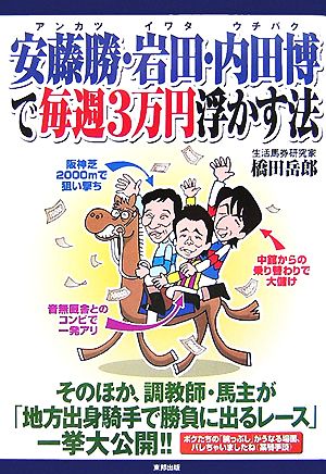 安藤勝・岩田・内田博で毎週3万円浮かす法