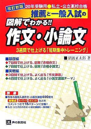 推薦と一般入試の図解でわかる!!作文・小論文(20年受験用) 私立・公立高校合格