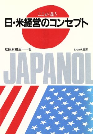 ここが違う 日・米経営のコンセプト