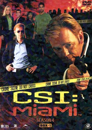 CSI:マイアミ SEASON4 コンプリートDVD BOX-1 中古DVD・ブルーレイ 