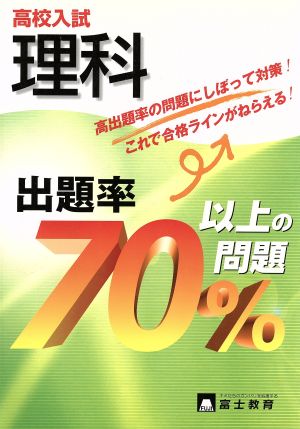 高校入試 理科 出題率70%以上の問題