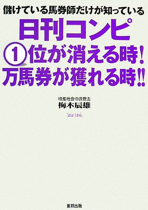 儲けている馬券師だけが知っている日刊コンピ1位が消える時！万馬券が獲れる時!!