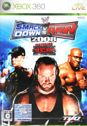 WWE2008 SmackDown vs Raw