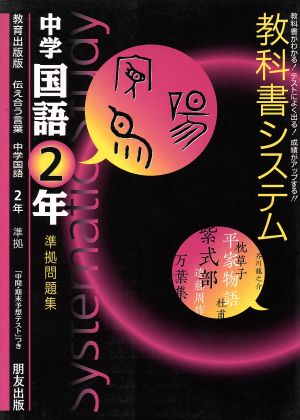 教科書システム 中学国語2年 準拠問題集 伝え合う言葉 教育出版版