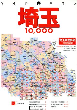 埼玉10000市街道路地図