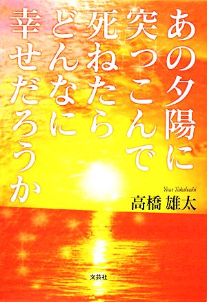 あの夕陽に突っこんで死ねたらどんなに幸せだろうか