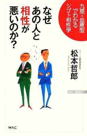 なぜあの人と相性が悪いのか？ 九星×血液型でわかるシゴト相性学 WAC BUNKO