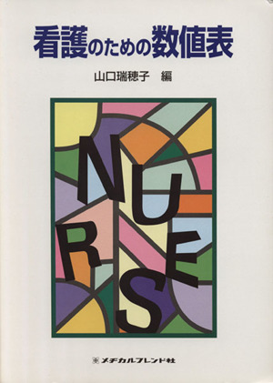 看護のための数値表