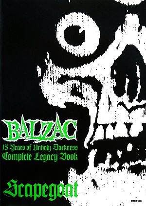 BALZAC 15 Years of Unholy Darkness Complete Legacy Book