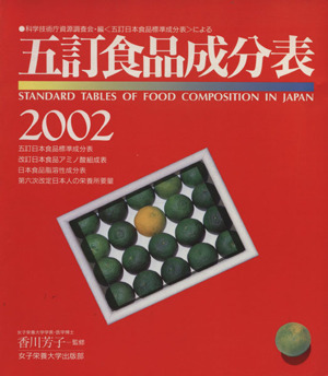 五訂食品成分表(2002)