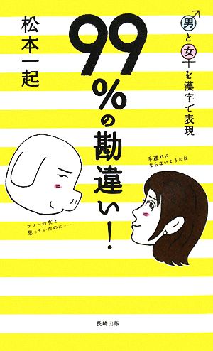 99%の勘違い！ 男と女を漢字で表現