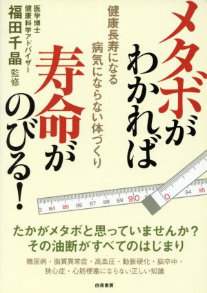 メタボがわかれば寿命がのびる！