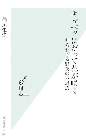 キャベツにだって花が咲く 知られざる野菜の不思議 光文社新書