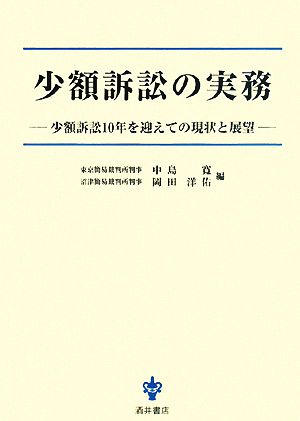 少額訴訟の実務 少額訴訟10年を迎えての現状と展望