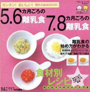 5～6ヶ月ごろの離乳食 7～8ヶ月ごろの離乳食