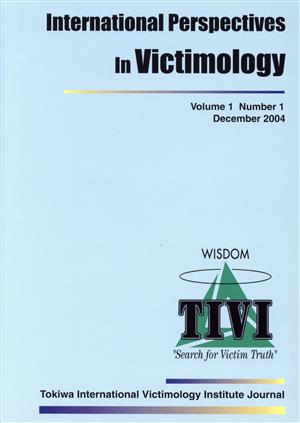 International Perspectives in Victmology 1-1