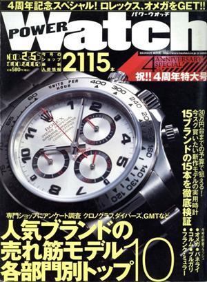 POWER Watch(No.25)