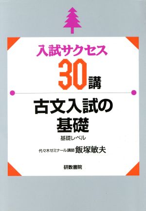 古文入試の基礎