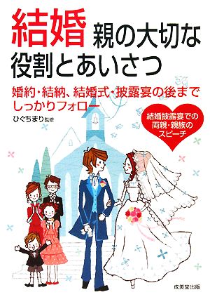 結婚 親の大切な役割とあいさつ