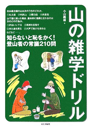 山の雑学ドリル