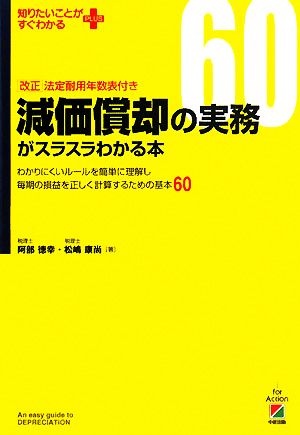 減価償却の実務がスラスラわかる本 改正法定耐用年数表付き 知りたいことがすぐわかるPLUS