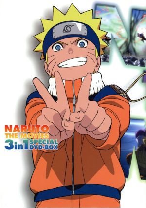 NARUTO THE MOVIES 3in1 SPECIAL DVD-BOX