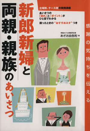 新郎新婦と両親・親族のあいさつ