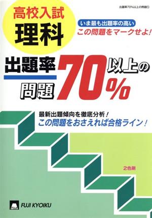 高校入試 理科 出題率70%以上の問題