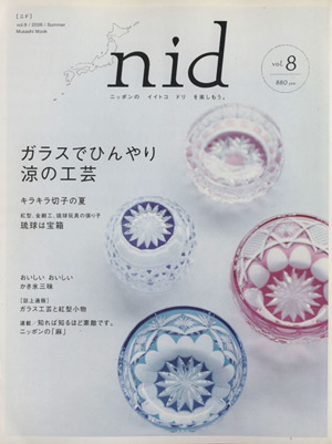 nid(vol.8)ガラスでひんやり涼の工芸Musashi Mook