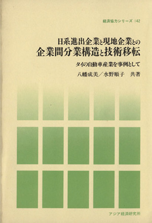 企業間分業構造と技術移転