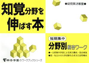 知覚分野を伸ばす本 短期集中分野別桐杏ワーク