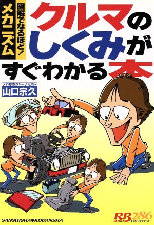 クルマのしくみがすぐわかる本 図解でなるほど！ メカニズム レッドバッジシリーズ286