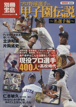 プロ野球選手の甲子園伝説～名選手編～