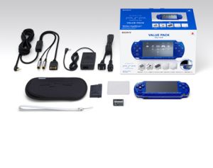 PSP「プレイステーション・ポータブル」バリュー・パック:メタリック・ブルー(PSPJ20003)