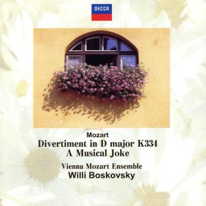モーツァルト:ディヴェルティメント第17番、音楽の冗談(初回生産限定盤:SHM-CD)