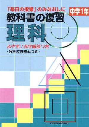 教科書の復習 理科 中学1年