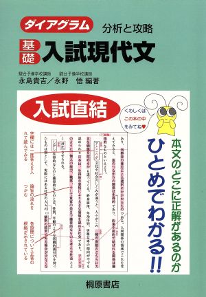 基礎 入試現代文 ダイアグラム 分析と攻略