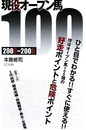 現役オープン馬100(2008-2009)