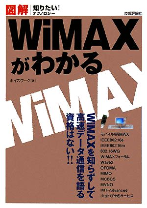 図解 WiMAXがわかる知りたい！テクノロジー