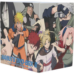 NARUTO-ナルト- DVD-BOX Ⅱ 始動！木ノ葉崩し(完全生産限定版) 中古DVD