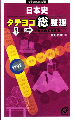 日本史タテヨコ総整理 時代と分野でまとめて覚える 大学JUKEN新書