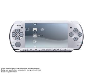 PSP「プレイステーション・ポータブル」ミスティック・シルバー(PSP3000MS)