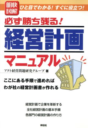 必ず勝ち残る！経営計画マニュアル 明快図解 ひと目でわかる！すぐに役立つ！