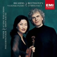 ベートーヴェン:「運命」/ブラームス:ヴァイオリン協奏曲(完全生産限定盤)(HQCD)